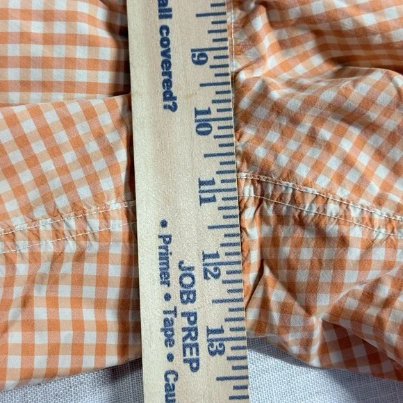 Polo Ralph Lauren Traveler Gingham Swim Trunk Shorts Men's M Orange 5.5" - Picture 8 of 16